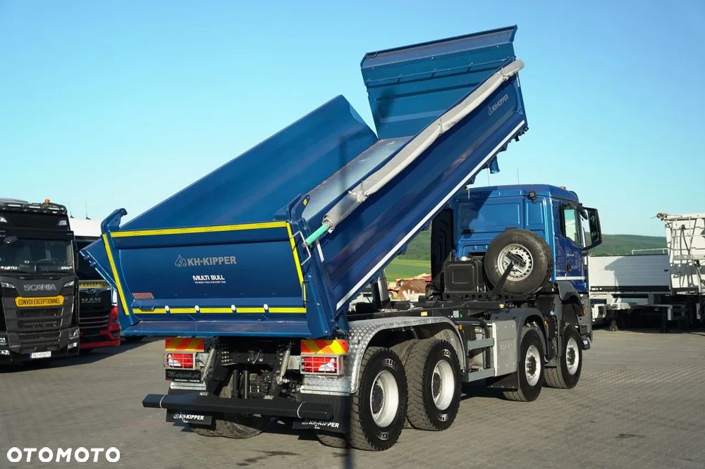 MAN TGS 41.480 / 8X6 / WYWROTKA 3 STRONNA / BORDMATIC / KH KIPPER / AUTOMAT / FABRYCZNIE NOWY / 2026 / - 5