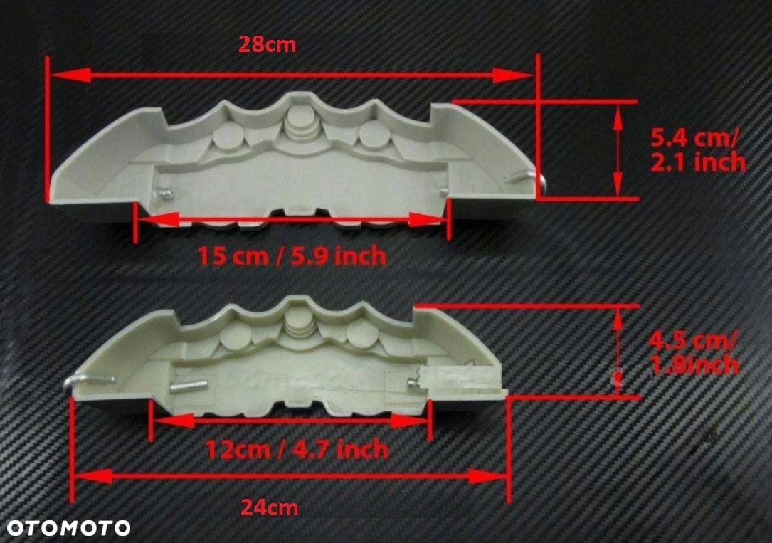 Nakładki na zaciski hamulcowe BMW M1 M2 M3 M4 M5 - 7