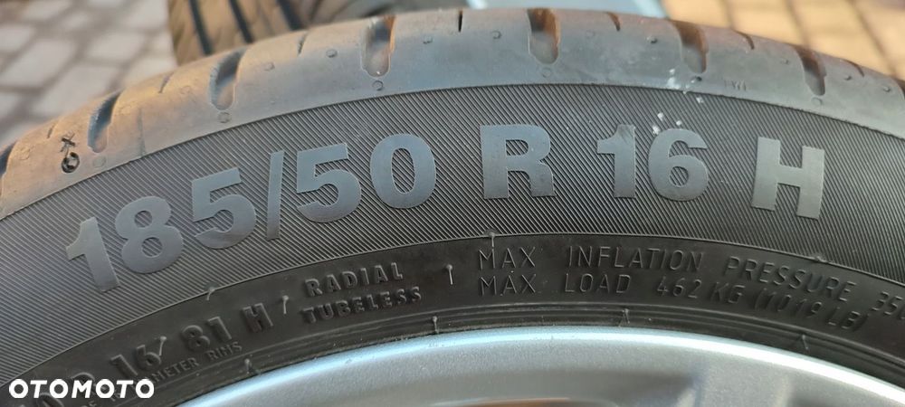 Opony Letnie Continental ContiEcoContact 5 185/50/16 81H 2x7,3mm 2018r Para - 9