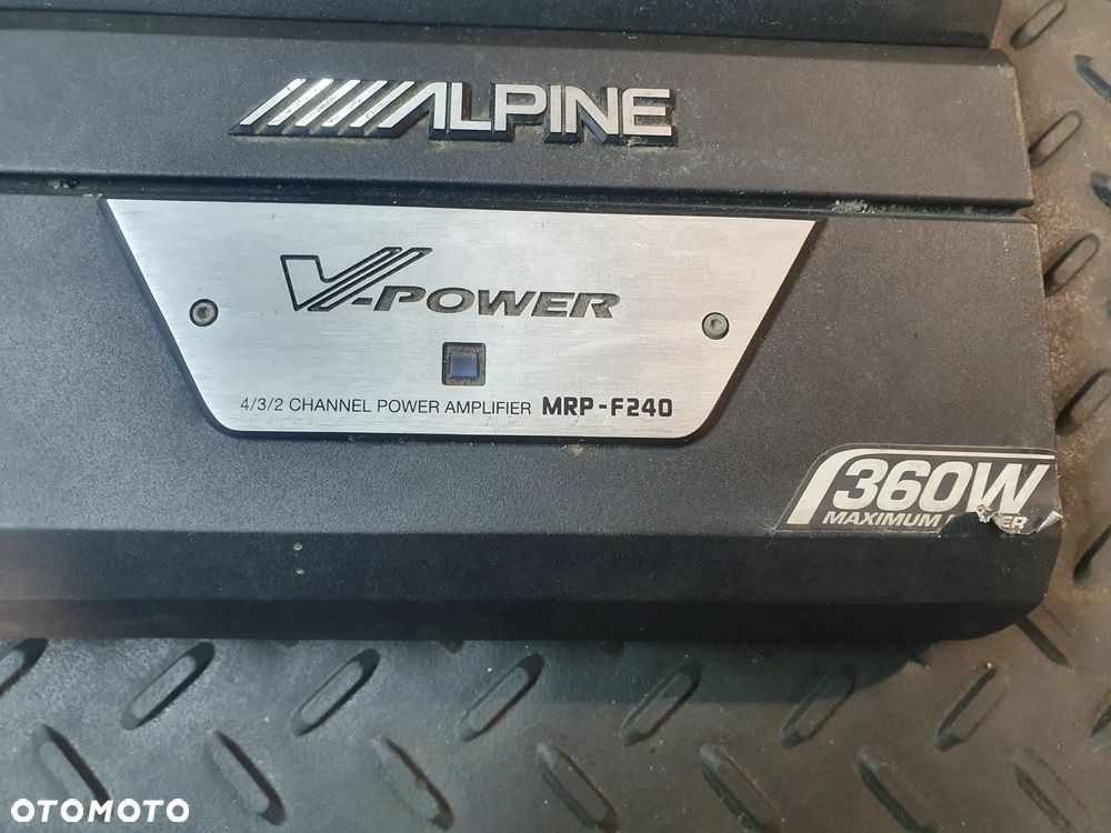 Wzmacniacz samochodowy ALPINE MRP-F240 - 3