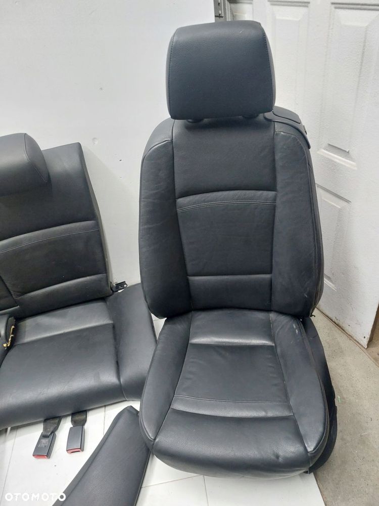 bmw 3 e92 coupe fotel fotele kanapa komplet bmw 3 e92 grzane czarne europa - 7