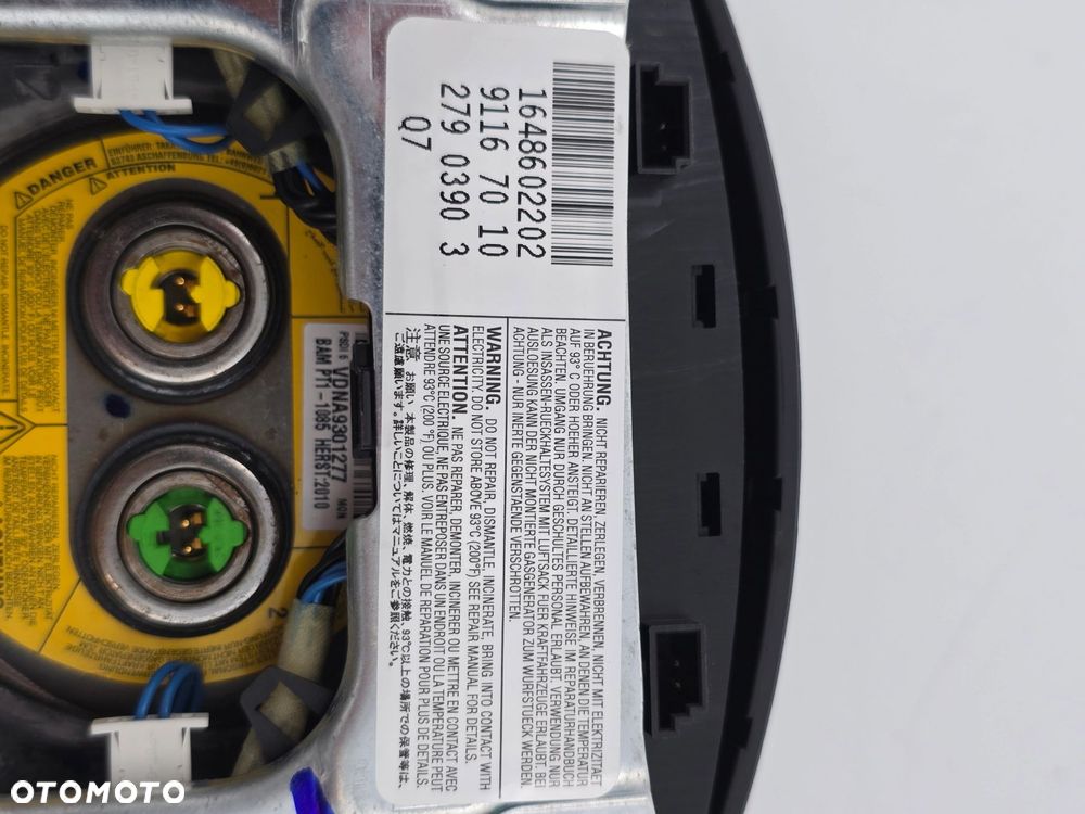 NOWA ORYGINALNA PODUSZKA KIEROWNICY AIRBAG MERCEDES W164 251 A0008605202 - 16