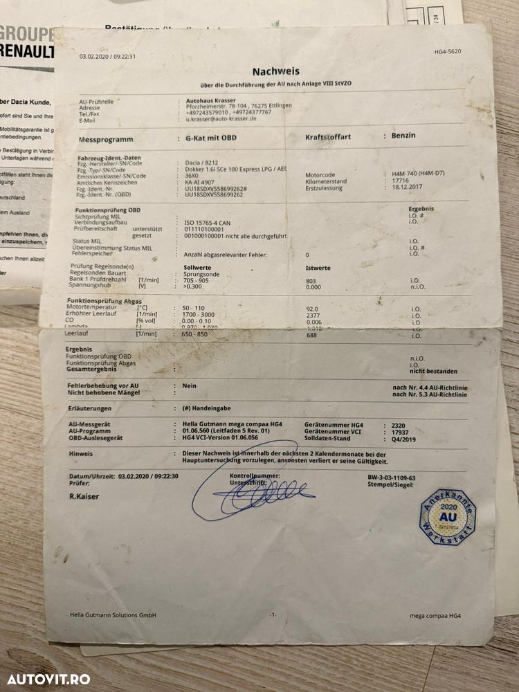 Dacia Dokker 1.6 102 CP Ambiance - 36