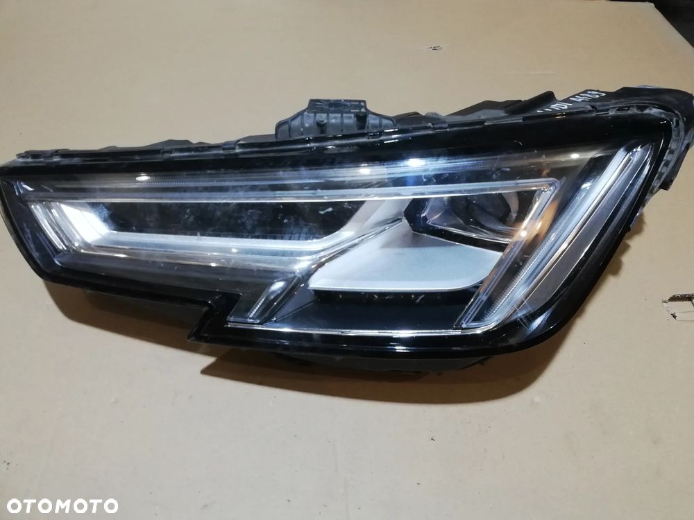 AUDI A4 B9 LAMPA LEWY PRZÓD PRZEDNIA FULL LED ANGLIK UK 8W0941033A 8W0941034AA - 1