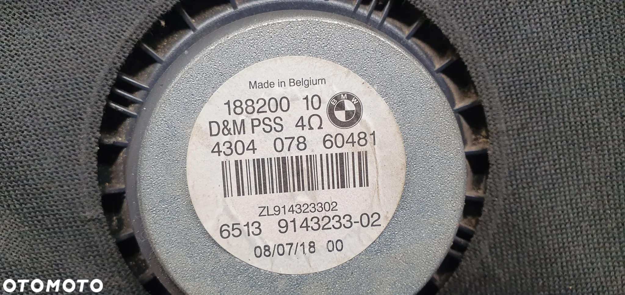 Głośnik drzwi lewy przód przedni lewy BMW 3 E90 43040741975 9143233 - 5