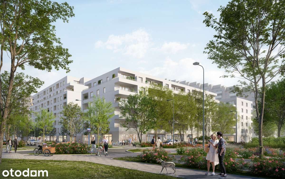 2-pokojowe mieszkanie 43m2 + balkon