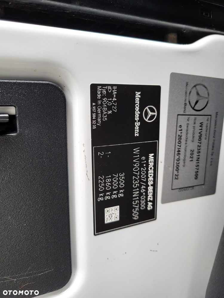 Mercedes-Benz SPRINTER 316 CDI-DOKA-MAXI  7-OSÓB -KLIMA-HAK 3500 KG - 9