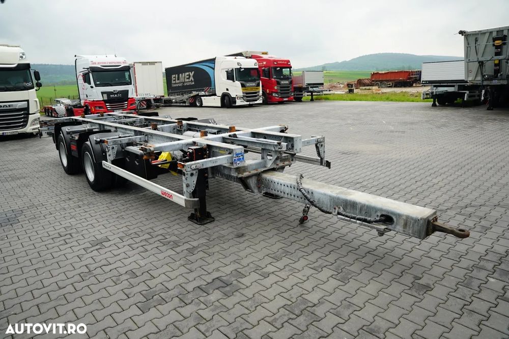Wecon REMORCĂ TANDEM / BDF / 7,15, 7,45, 7,82 M / PENTRU TRANSPORT CONTAINER - 5