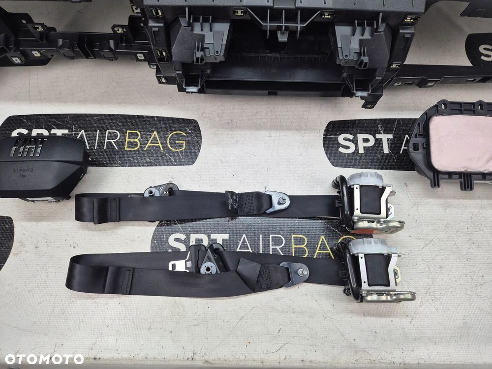 SCUDO KOKPIT DESKA KONSOLA PULPIT PODUSZKA AIRBAG AIR BAG PASY KIT SET - 7