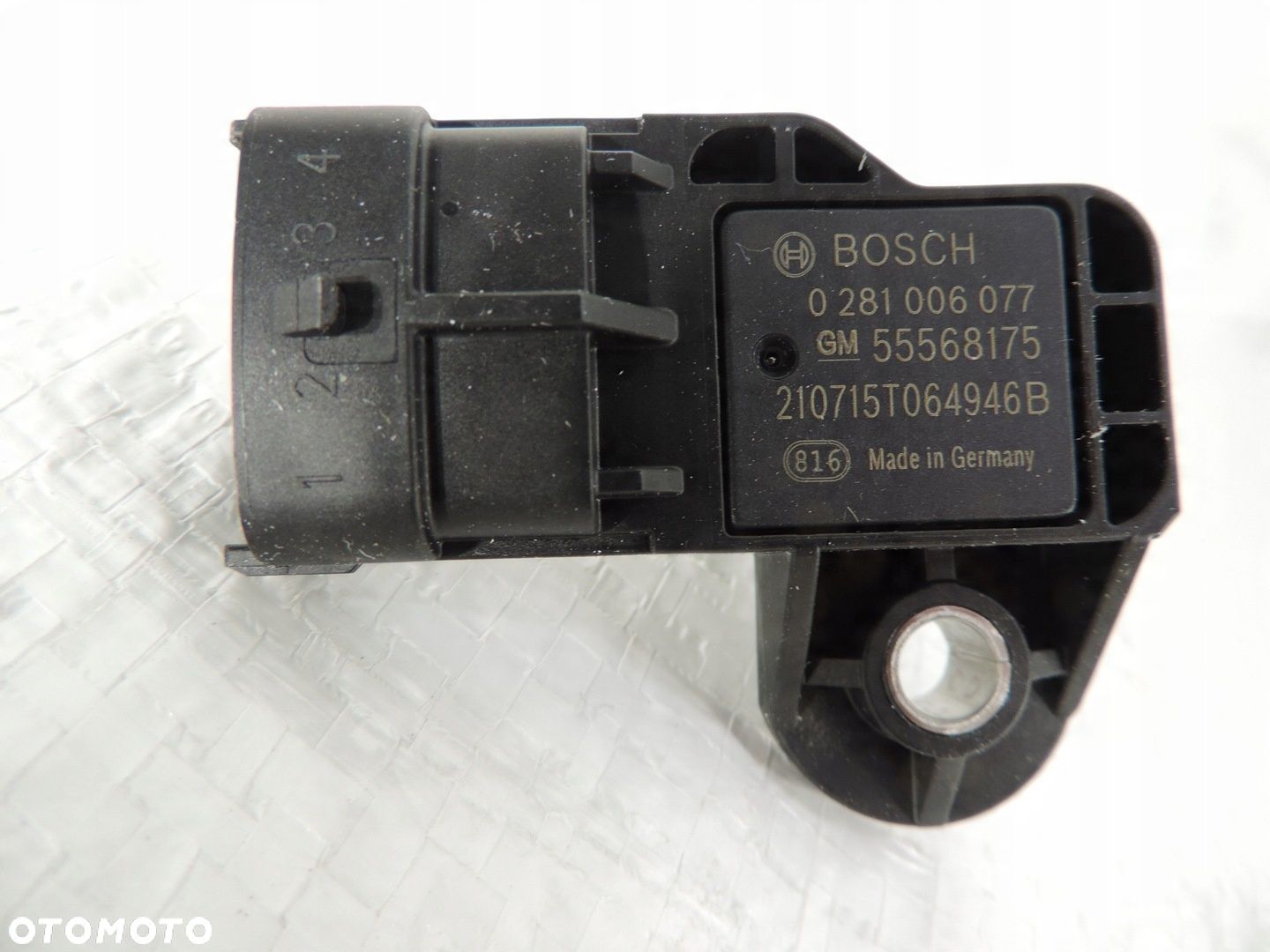CZUJNIK DOŁADOWANIA CZUJNIK MAP OPEL ASTRA J NOWY 55568175 - 1