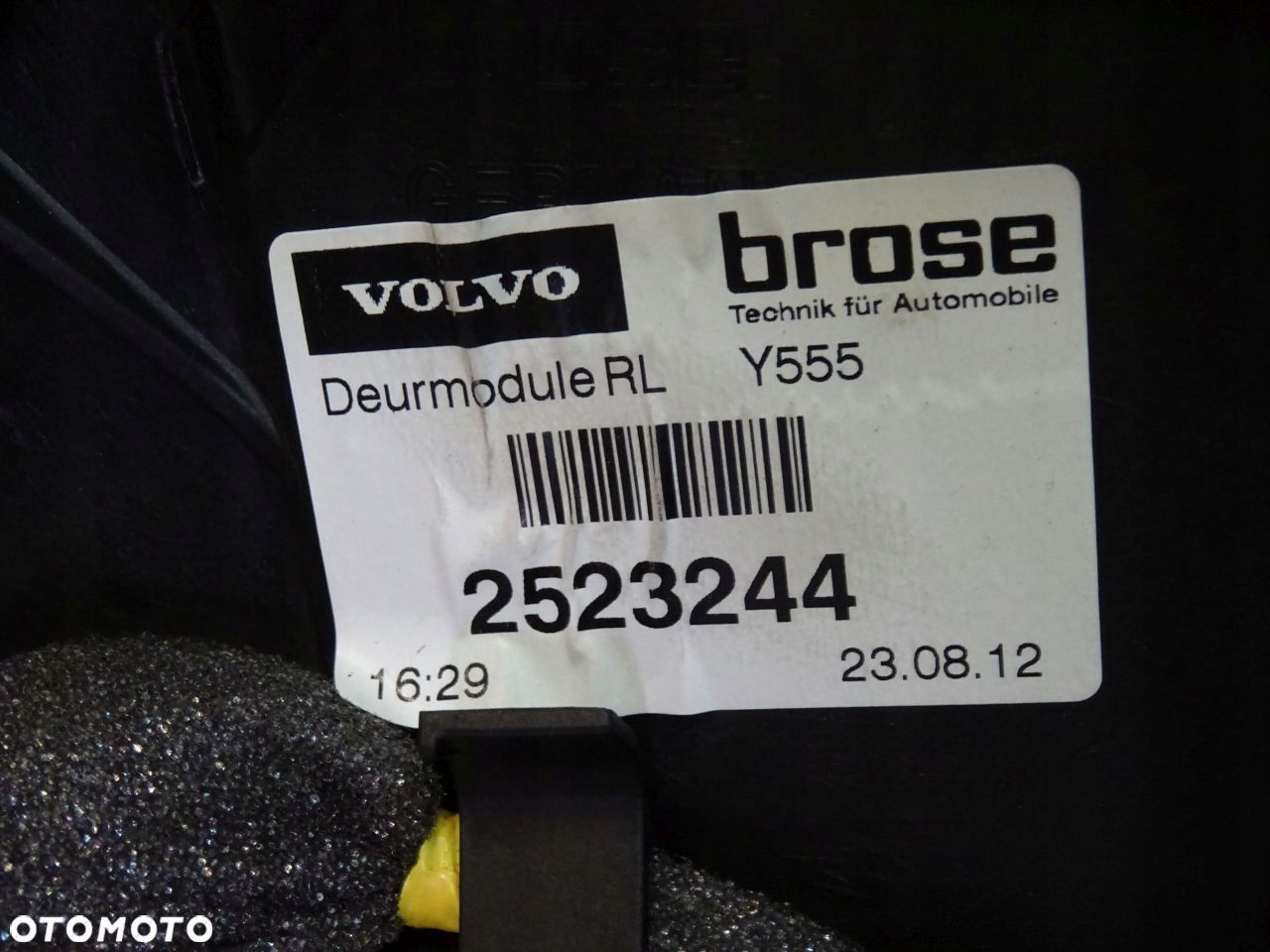 VOLVO V40 12R PODNOŚNIK SZYBY TYŁ LEWY MODUŁ - 2