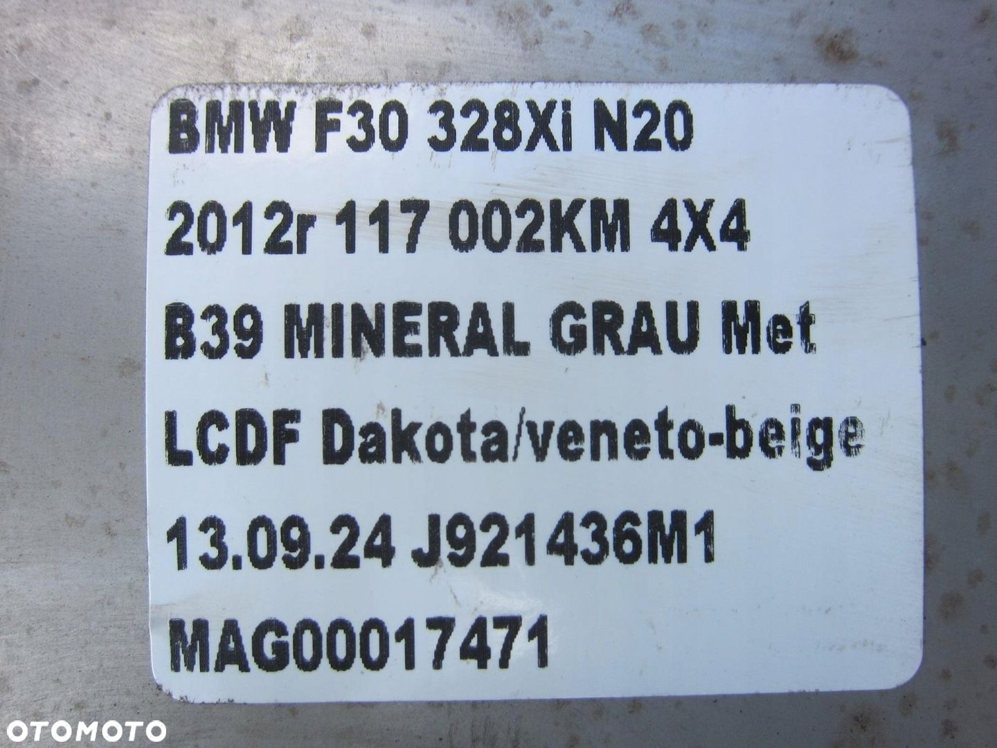 BMW F30 F32 F36 328i 428i WYDECH TŁUMIK KOŃCOWY 7645938 18307645938 - 11