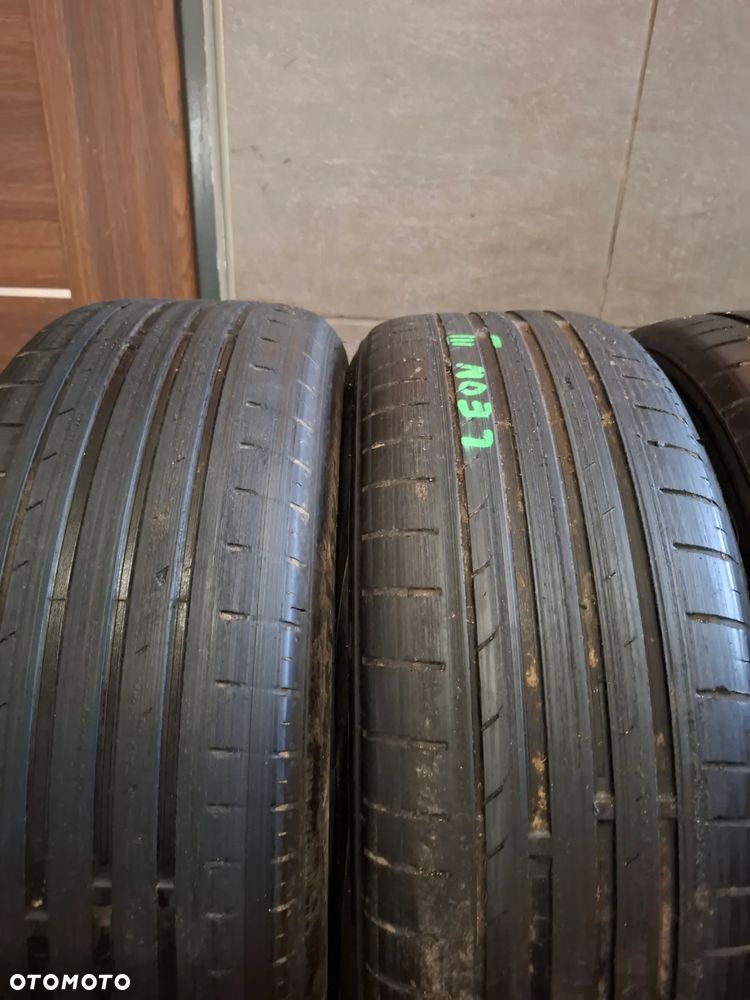 4x Koła alufelgi Seat Leon III nr 5F0601025A 205/55 R16 opony 2024 rok 2 ładne 2 słabe  6,5x16H2 ET46 - 5