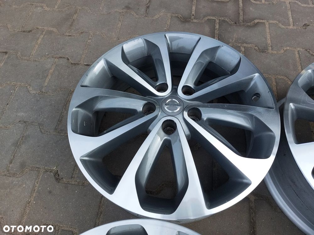 NISSAN QASHQAI J10 J11 FELGI ALUMINIOWE R18 6.5J ET40 5X114.3 ORYGINAŁ PROSTE ! - 5