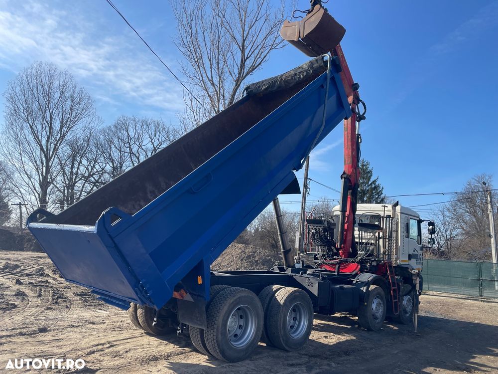 MAN 8x4 cu incarcator - 7