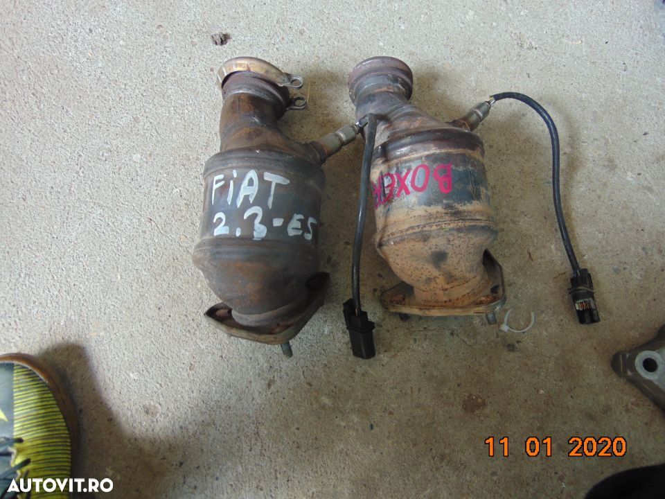 Catalizator Peugeot boxer 2.2 euro 5 citroen jumper 2.2 fiat ducato 2,3 euro 5 filtru particule - 1