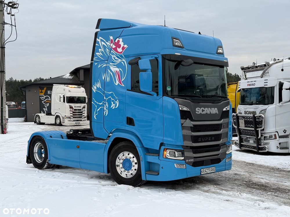 Scania R450 na kontrakcie serwisowym Scania z Niemiec idealny stan KrazTrans - 2