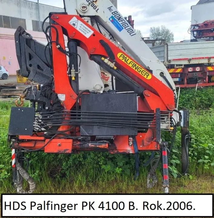HDS Palfinger PK 4100 B Iveco Daily Nissan Mercedes Master Rebault - 1
