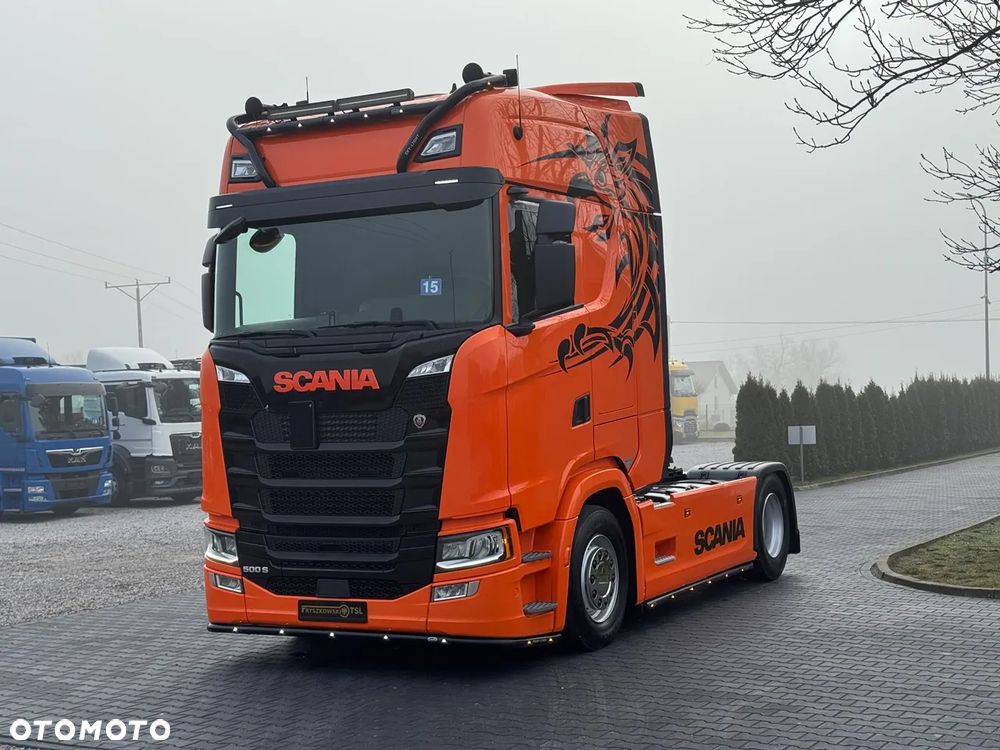 Scania 500 S / ACC / CAŁA NA PODUCHACH / OBRACANY FOTEL / RETARDER/ DUŻA NAVI / VIRTUAL KOKPIT / Z NIEMIEC - 6