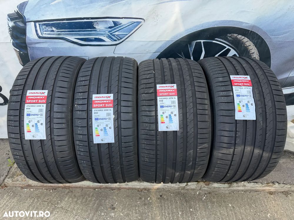 4 anvelope vara 275-35-22 si 315-30-22 BMW X5 X6 G05 G06 Cauciucuri vara 275-35-22-315-30-22 anvelope vara sport bmw Suv