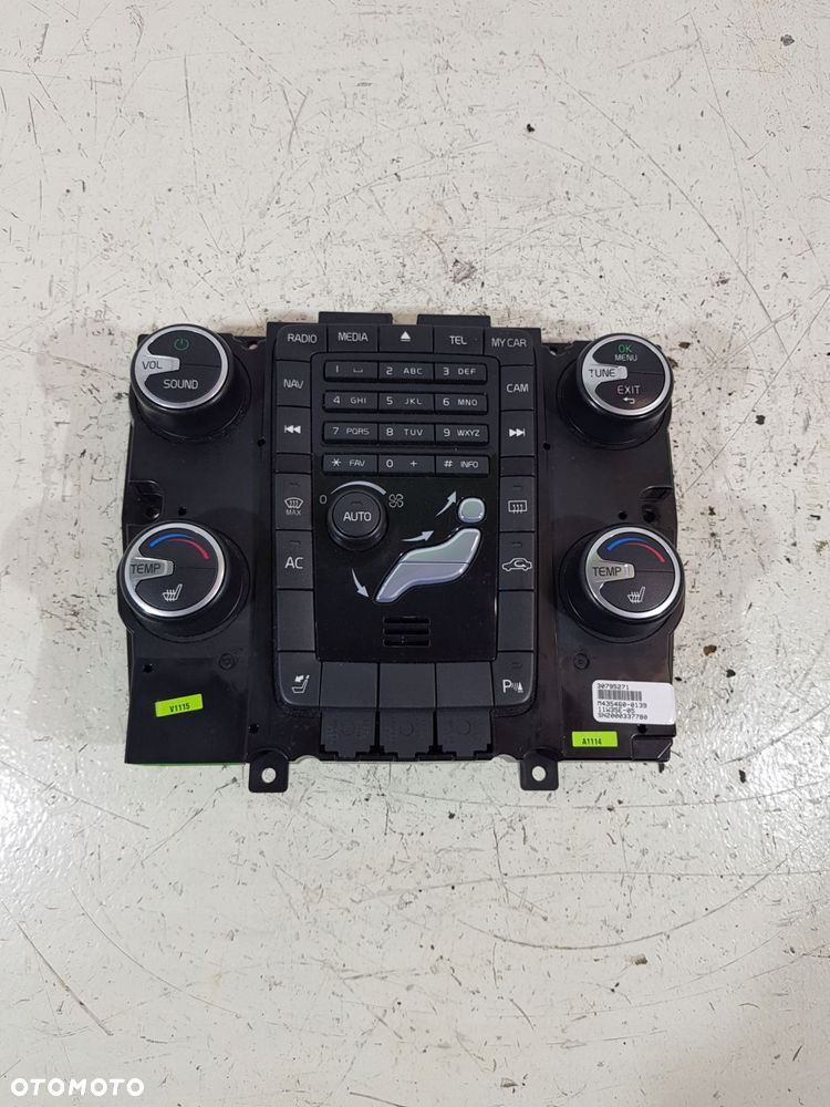 panel radia klimatyzacji 30795271 volvo xc60 i s60 v60 v70 eu - 1