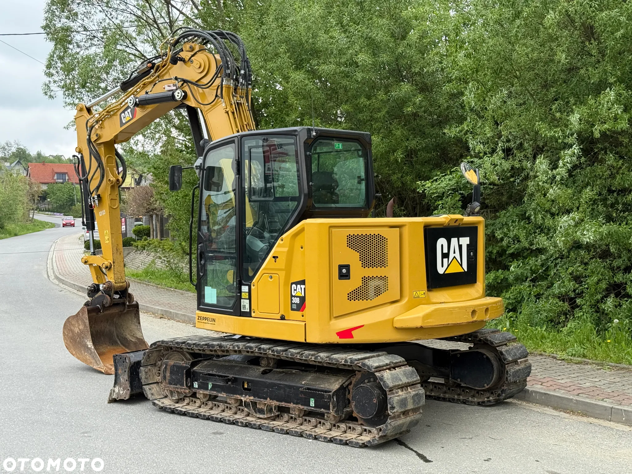 Caterpillar Koparka Gąsienicowa  *CAT 308 CR * Sprowadzona * JAK NOWA * Perfekcyjny Stan - 11