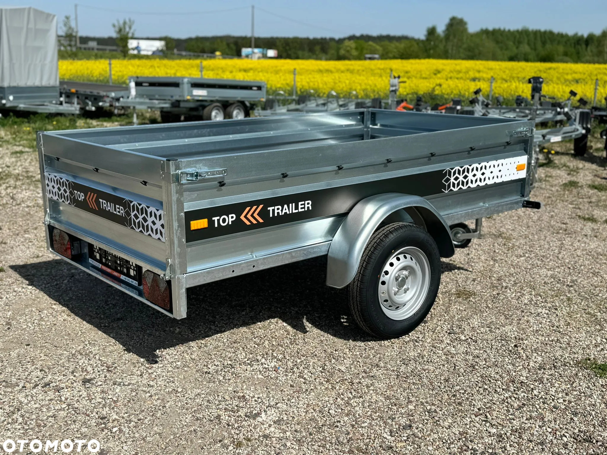 MAZZO DOSTAWA! Przyczepka Top Trailer TT23 MAX 232x131x45cm DMC 750 kg SPAWANA! kat. B, MOCNA! PROMOCJA CENOWA! - 3