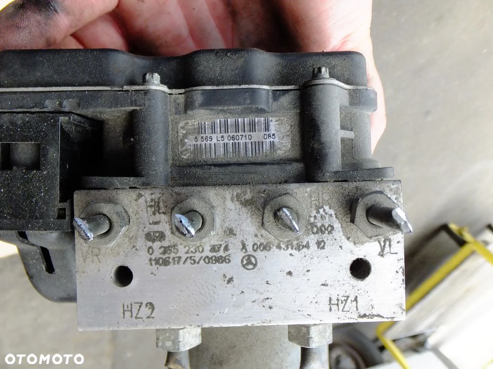 pompa abs mercedes w245 2007r 0265950986 0265950986 - 3