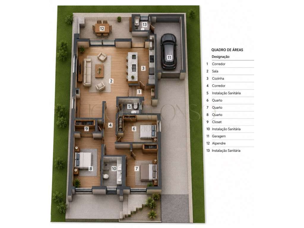 Moradia T3 com Suíte e Garagem - Grande imagem: 3/4