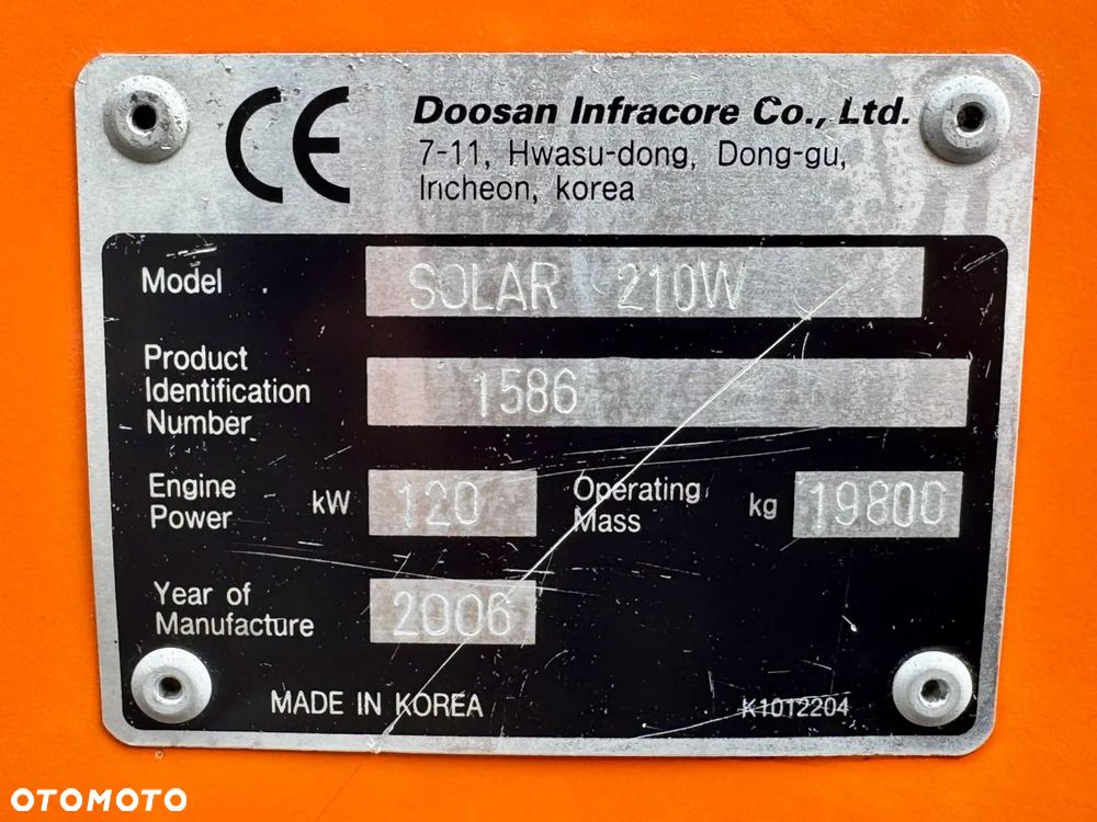 Doosan SOLAR 210W - 7