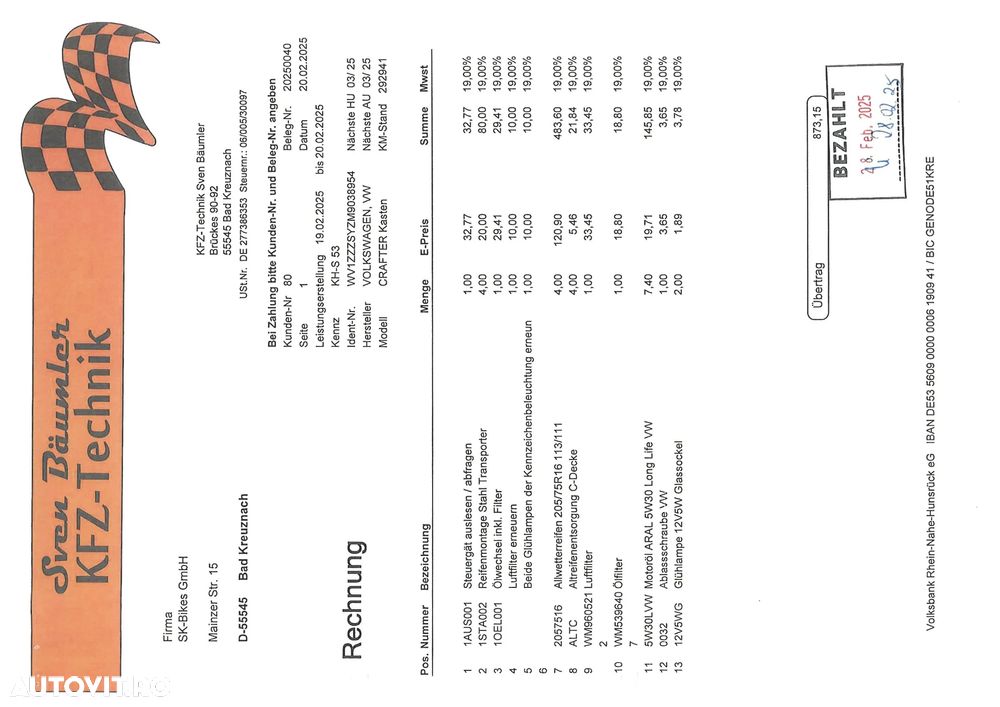 Volkswagen Crafter - 39