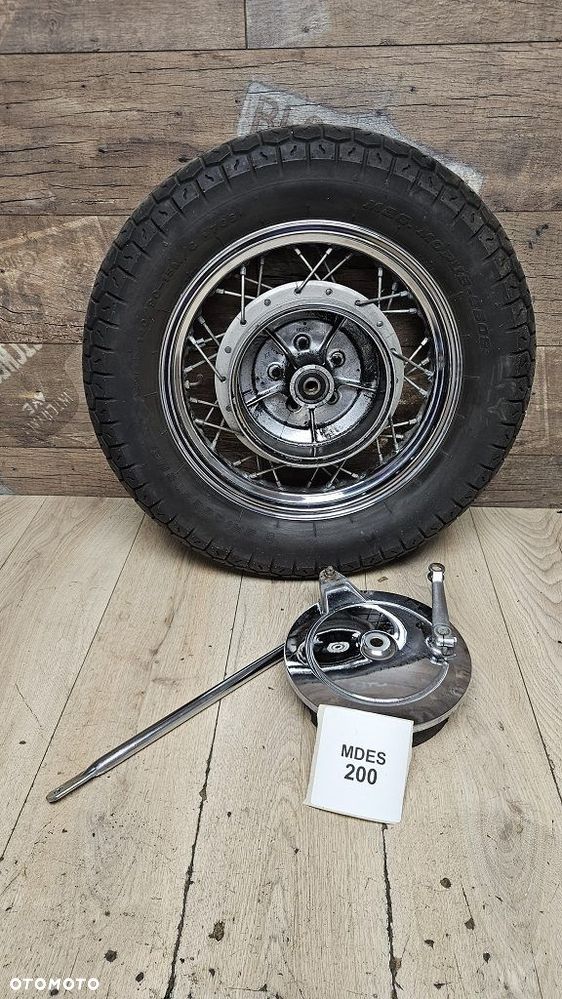 YAMAHA XV 535 VIRAGO FELGA TYŁ TYLNA HAMULEC BĘBNOWY BĘBEN - 1