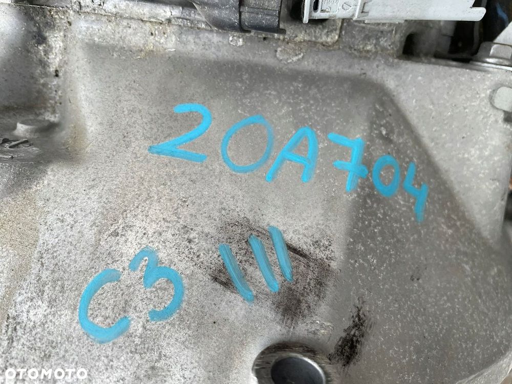 CITROEN C3 III SKRZYNIA BIEGÓW 1.2 VTI MANUAL 20A704 - 3