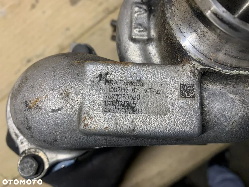 Turbina turbosprężarka Ford Transit Connect 1.5 TDCI XWMB 9673283680 - 4