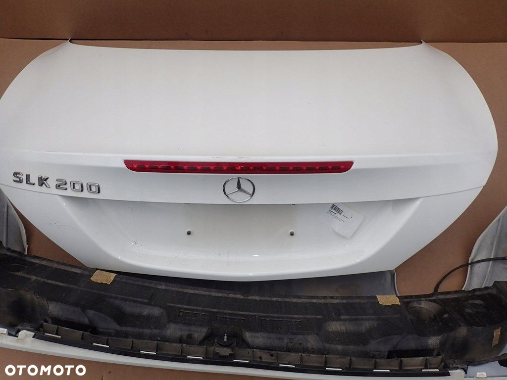 DW MERCEDES SLK 200 R172 ZDERZAK KLAPA LAMPY BIAŁY - 2