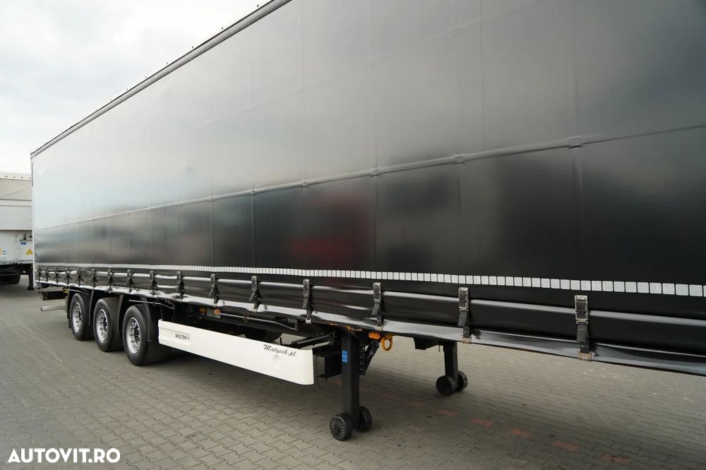 Wielton CORTINĂ WIELTON / MEGA / SISTEM BDE - STALPINI CULISANTI / AXE SAF / ACOPERIȘ ARMAT - 9