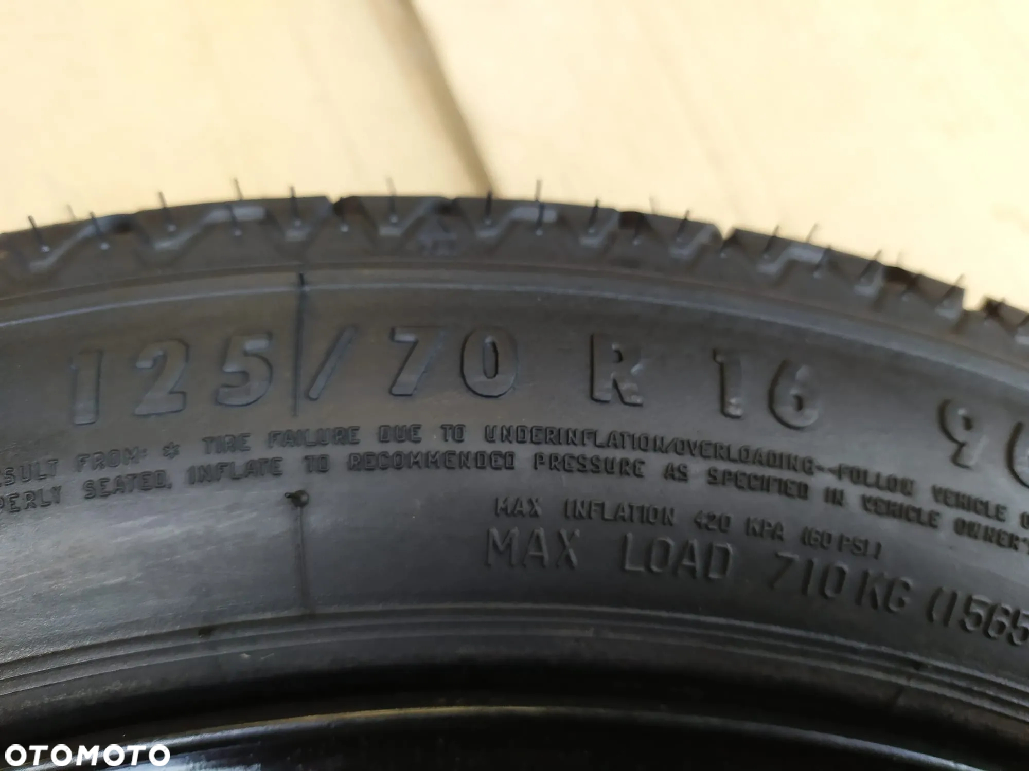 KOŁO DOJAZDOWE R16 5x105 OPEL ASTRA IV J + ZESTAW - 6