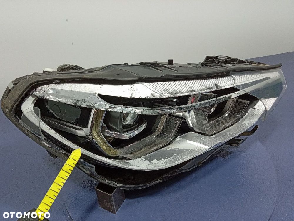 BMW X3 G01 G02 F97 REFLEKTOR PRAWY ADAPTIVE LED 8496824 - 12