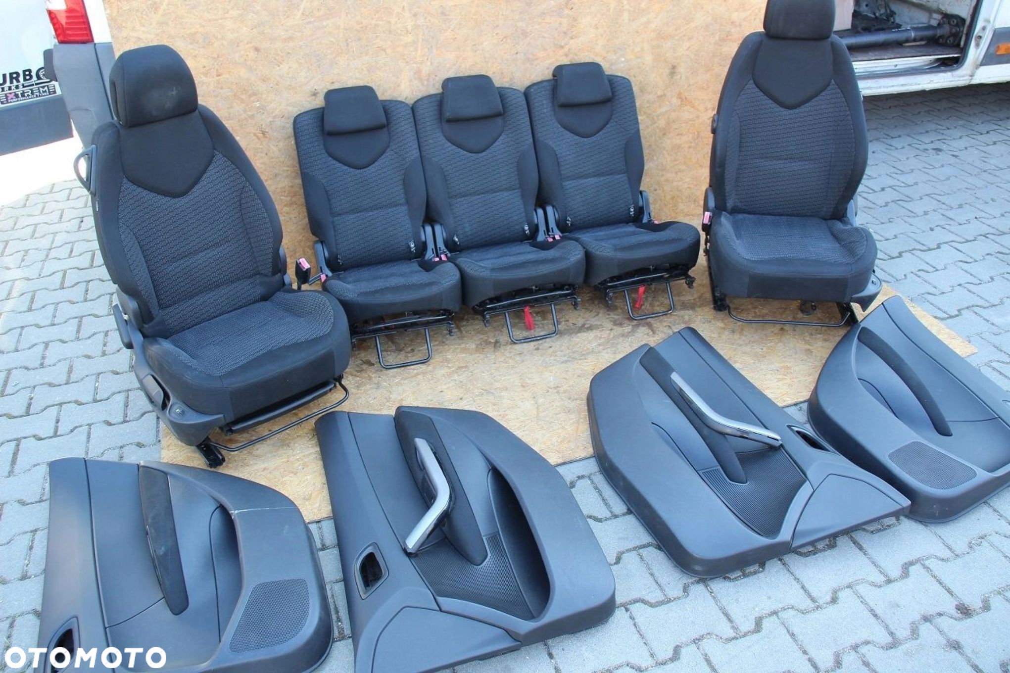 Fotele kanapa boczki stoliki PEUGEOT 308 T7 SW kombi zestaw grzane - 2