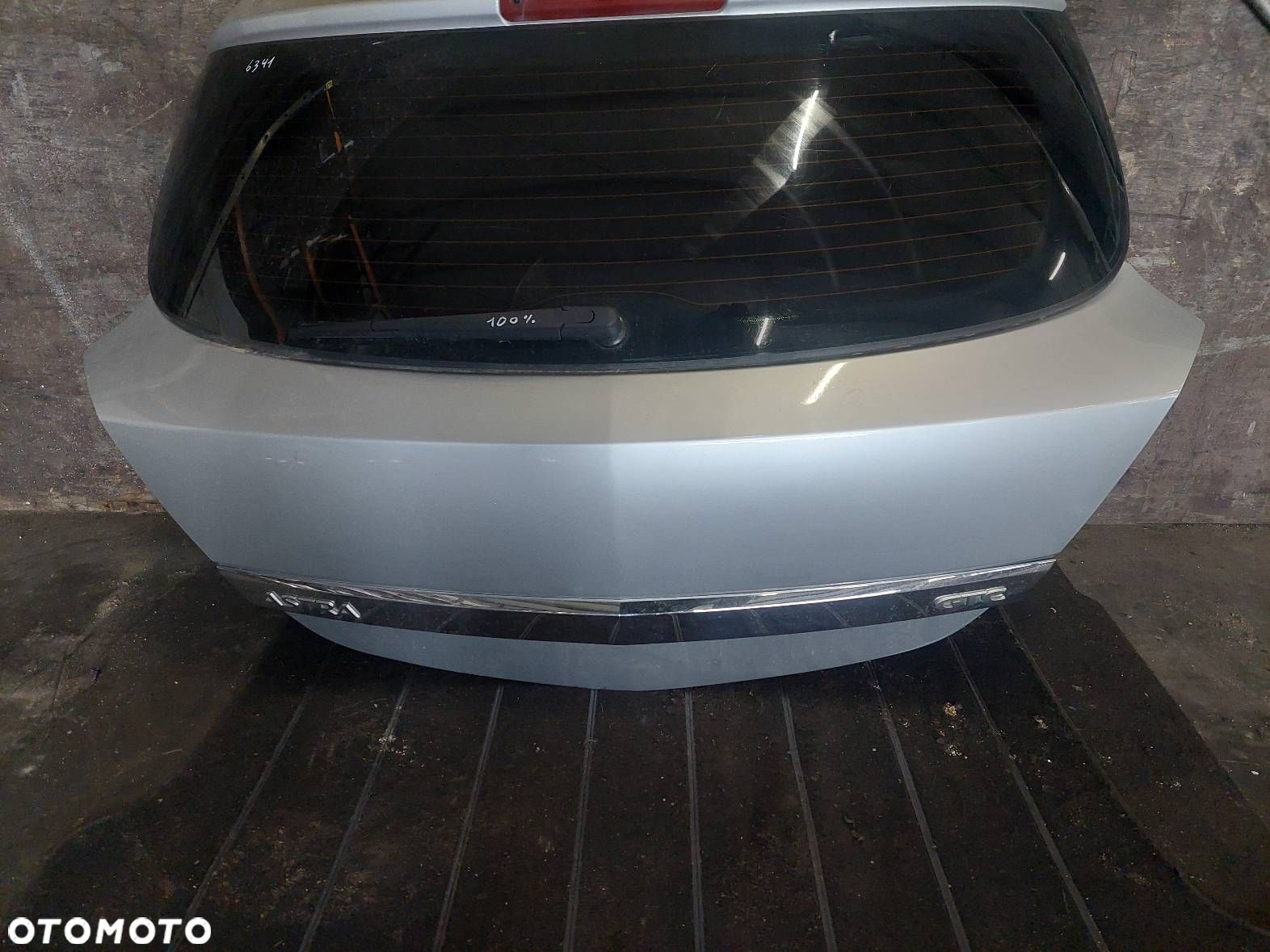 KOMPLETNY TYŁ KLAPA BAGAŻNIKA ZDERZAK LAMPY OPEL ASTRA H 3D GTC Z157 - 10