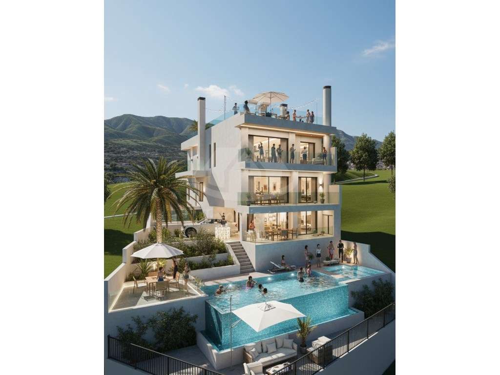 Lote de terreno com 343 m² e projeto aprovado na Portela da Azóia, ... - Grande imagem: 2/11