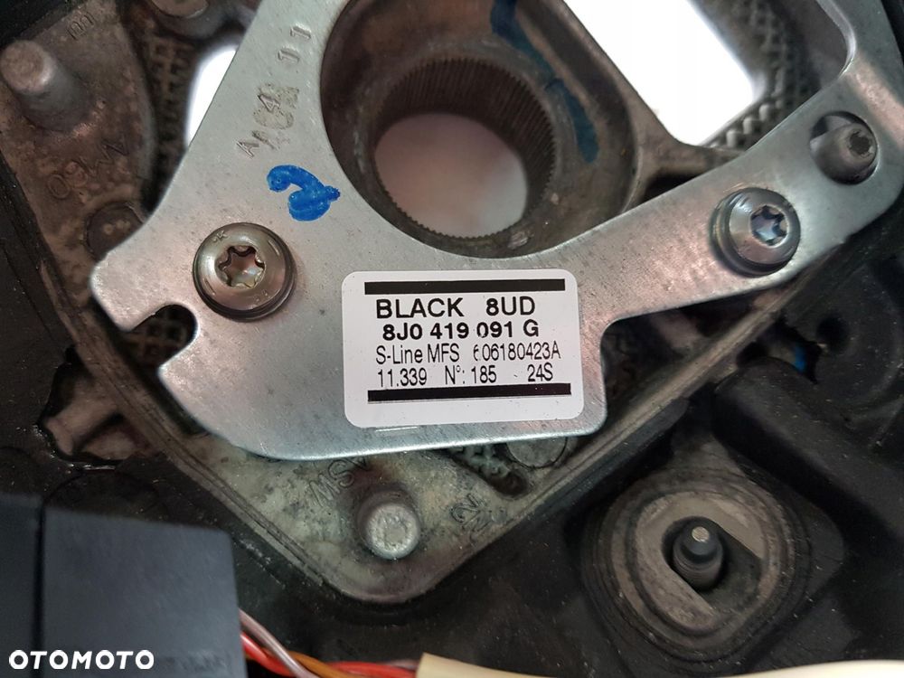 AUDI TT 8J 06-14r S-LINE KIEROWNICA SKÓRZANA 8J0419091G - 9