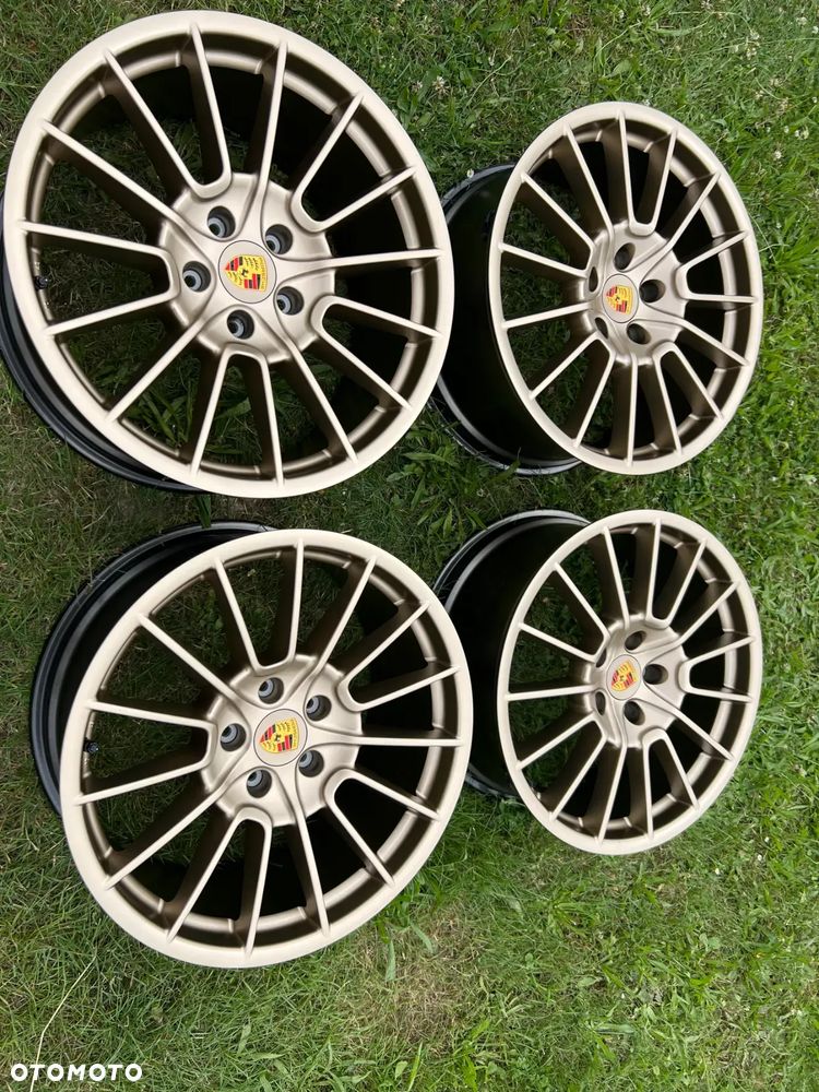 oryginalne Felgi Porsche Cayenne GT GTS Coupe 21'' Gold Edytion - 9