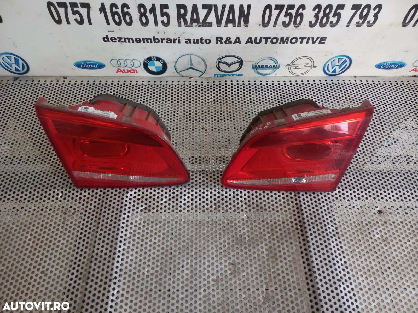 Stopuri Lampa Stop Tripla Stanga dreapta LED De Pe Portbagaj Vw Passat B7 An 2011-2012-2013 2014-20 - 2