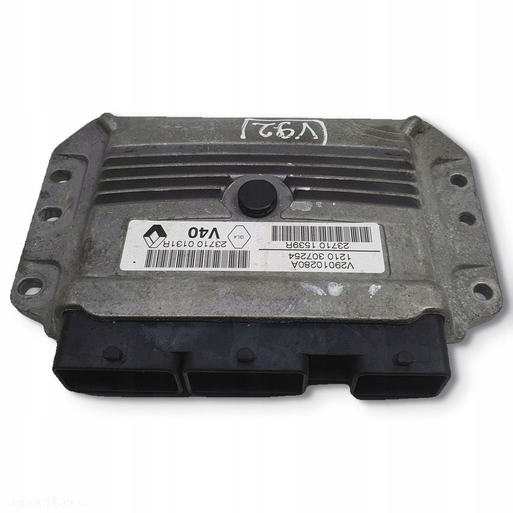 Renault Megane III 1.6 16V KOMPUTER SILNIKA Sterownik 237100131R V29010280A - 2