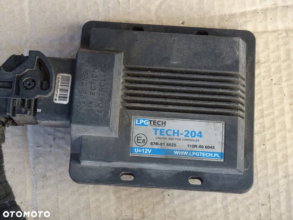 INSTALACJA GAZOWA LPG TECH-204 STEROWNIK WIĄZKA PAROWNIK LISTWA WTRYSKI - 3