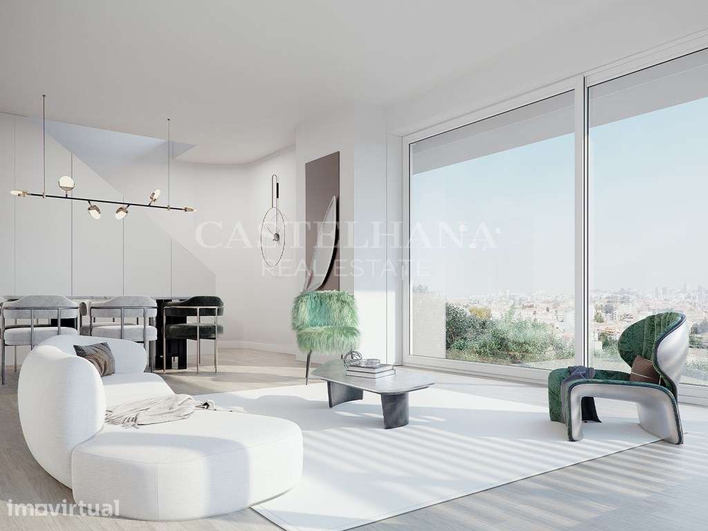 Apartamento T4 com varanda e terraço, no mais recente empreendiment... - Grande imagem: 4/120
