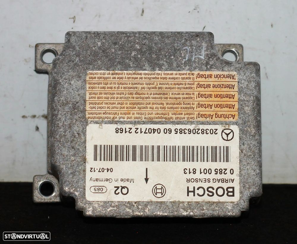 CENTRALINA DE AIRBAG MERCEDES W203 - 2