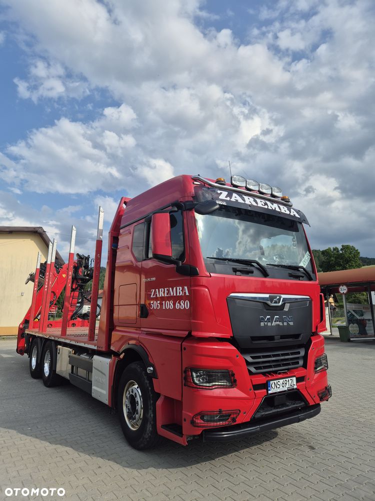 MAN Tgx 26.580 do drewna - 1
