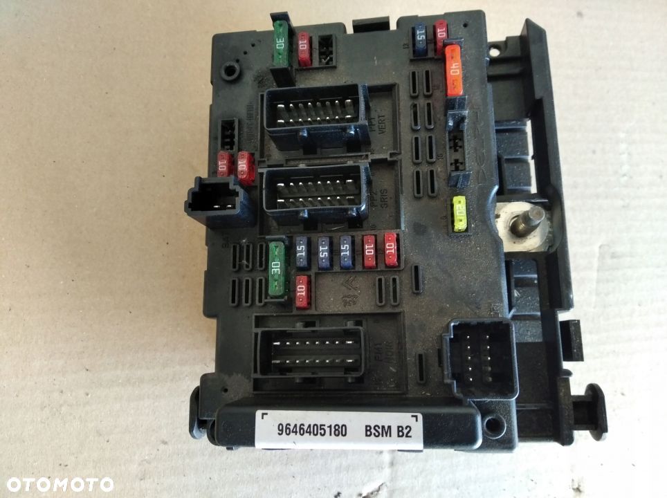 Peugeot 307 modul sterownik BSM B2 9646405180    9650664180 - 1